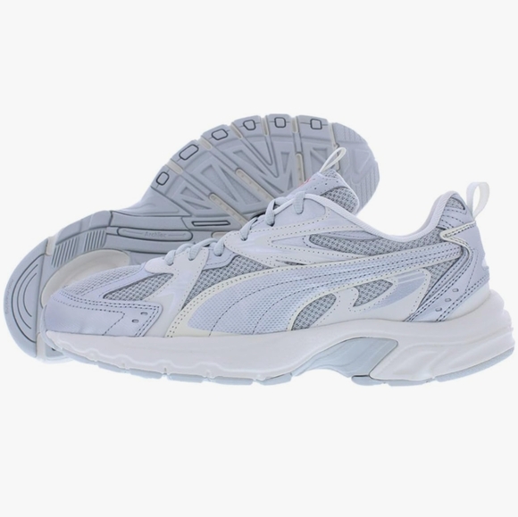 NEW PUMA Milenio Tech Men's Sneakers Size 11.5 Gray Silver Millennium Inspired - Picture 1 of 16